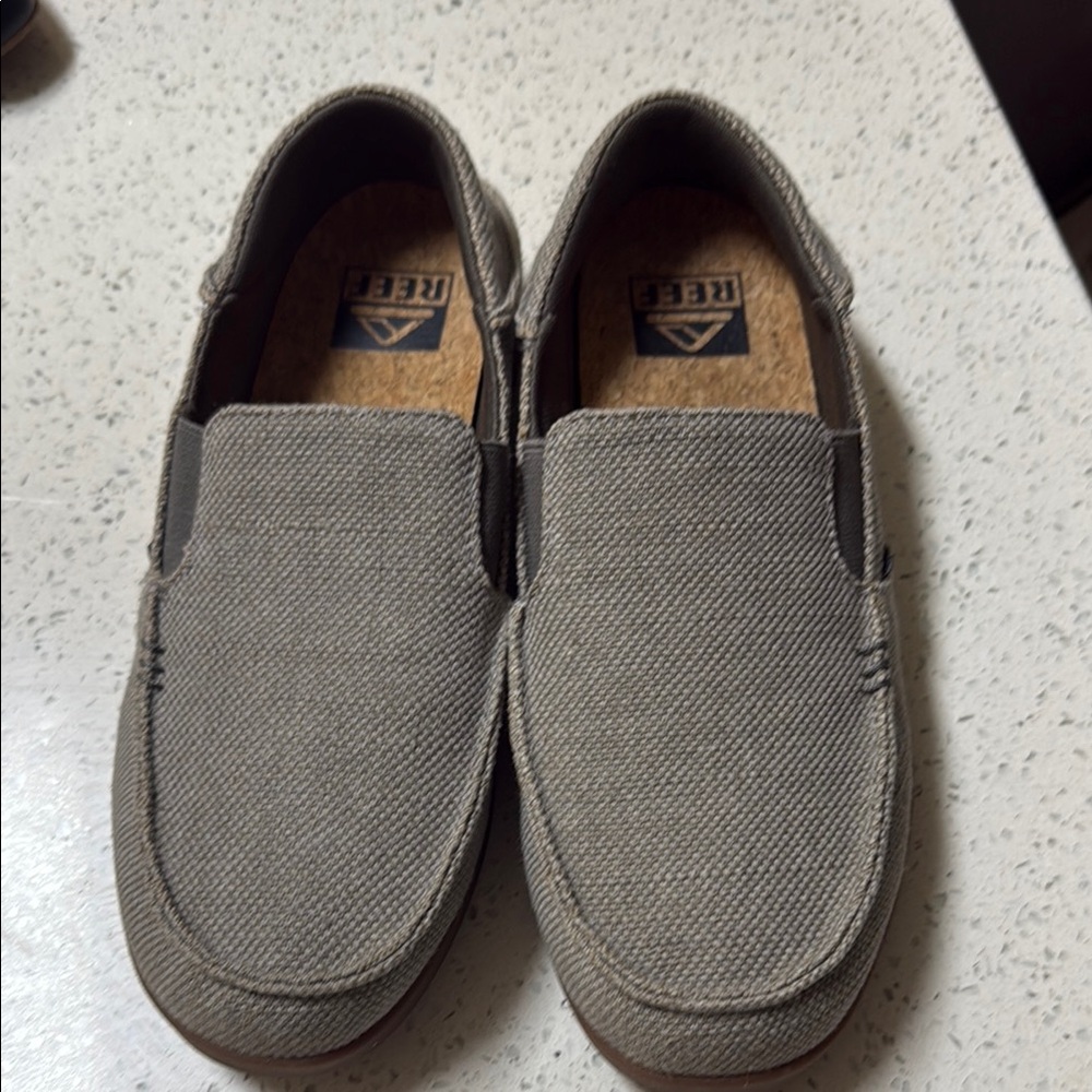 Reef Gray Casual Slip-On Loafers